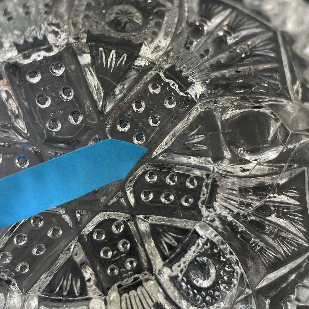 Vintage EAPG Imperial Diamonds & Fans #212 4.5